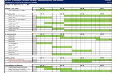 Tabelle Terminvorschau für die Kalenderwochen 14-17