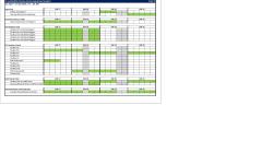 Tabelle Terminvorschau Kalenderwoche 17 bis 20 2024