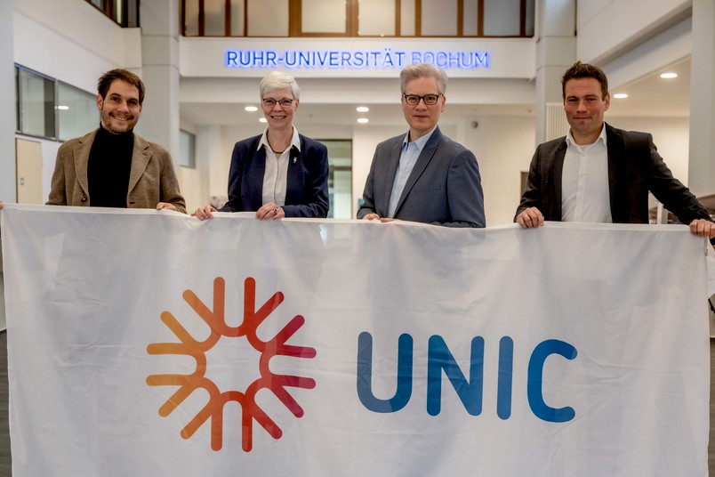 Unic-Team mit Prof. Dr. Kornelia Freitag