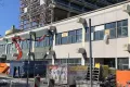 Abtragen der schadstoffbelasteten Fassadenfarbe