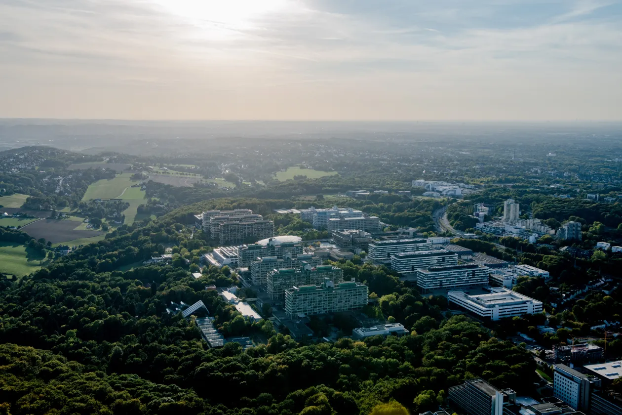 Luftbild Campus RUB