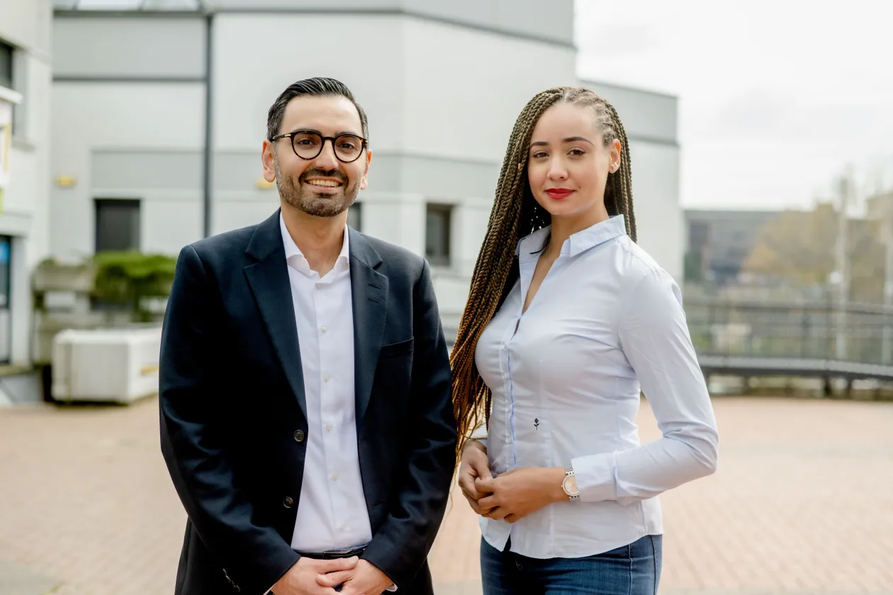 Karim Fereidooni und Nathalie Eleyth 