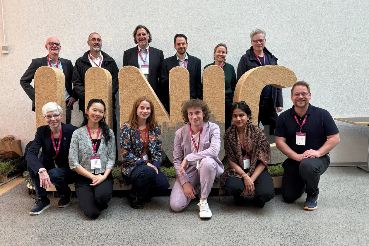 Gruppenfoto der Bochumer Delegation auf der Konferenz in Malmö.