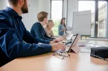 Studierende lernen