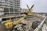 Aufbau 800to-Kran