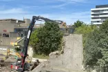 Abbruch Rest des HNA
