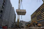 Deckenplatte aus Decke über E6 Süd