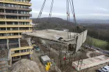 35-Tonnen-Deckenelement aus Decke über E6