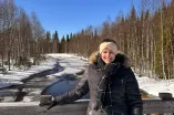 Foto: Alina Grunwald in Finnland