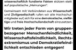Kampagnenbild Hochschulen zeigen Haltung