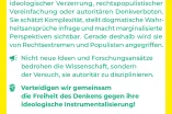 Kampagnenbild Hochschulen zeigen Haltung