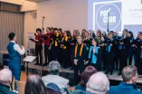 Foto: Der Popchor der RUB singt.