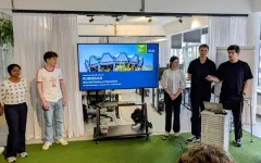 RUB-Studierende pitchen in Rotterdam
