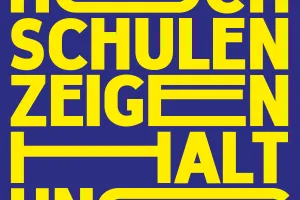 Kampagnenbild Hochschulen zeigen Haltung