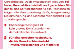 Kampagnenbild Hochschulen zeigen Haltung