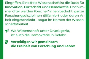 Kampagnenbild Hochschulen zeigen Haltung