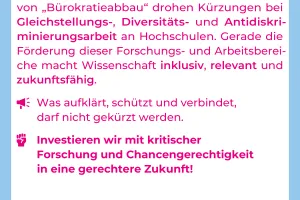 Kampagnenbild Hochschulen zeigen Haltung