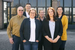Gruppenfoto der Mitarbeitenden der Stabsstelle Digital Office.