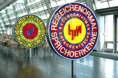 Kunstwerk von Ferdinand Kriwet, Ohne Titel (Textscheiben)