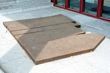 Kunstwerk von David Rabinowitsch Metrical Construction (Romanesque)  in 5 Masses and 2 Scales 