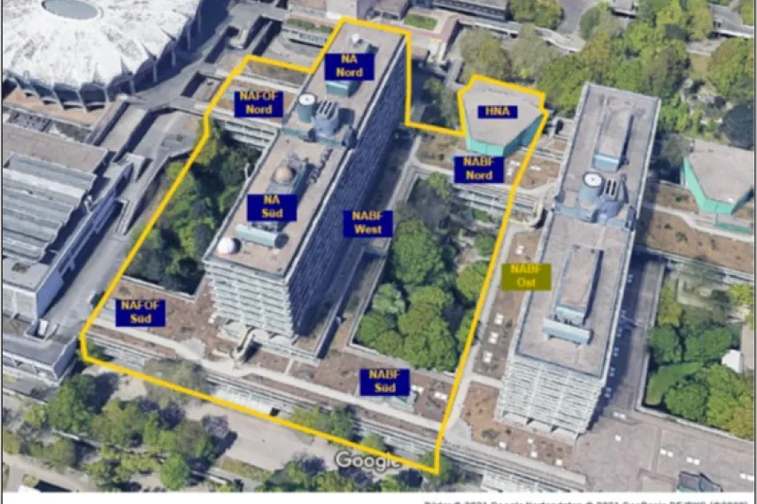 Bauteile Abbruch NA-Komplex