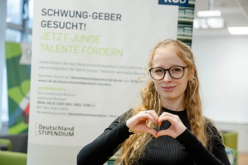 Deutschlandstipendium Stipendiatin