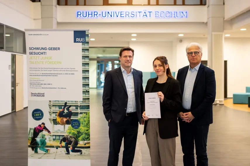 Schürmann - Kindmann und Partner GbR mit Stipendiatin