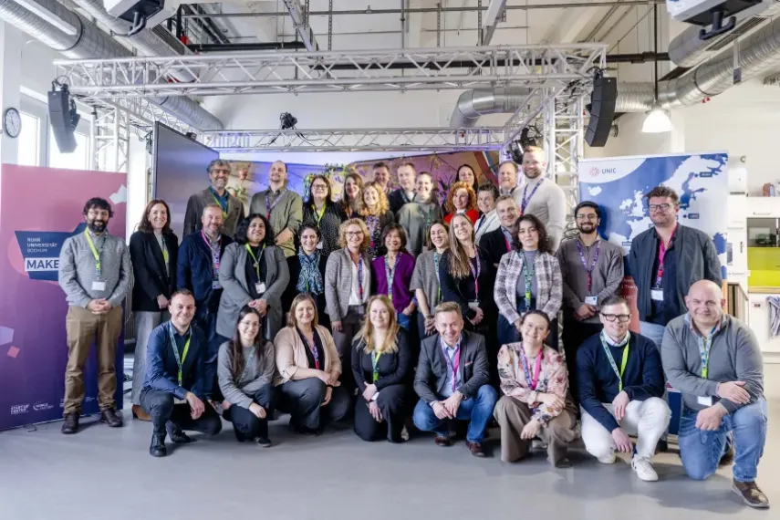 UNIC-Allianz vernetzt Forschende im RUB Makerspace