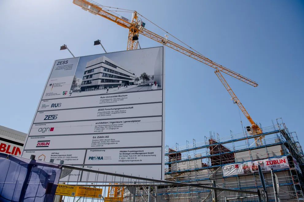 Baustelle Zess