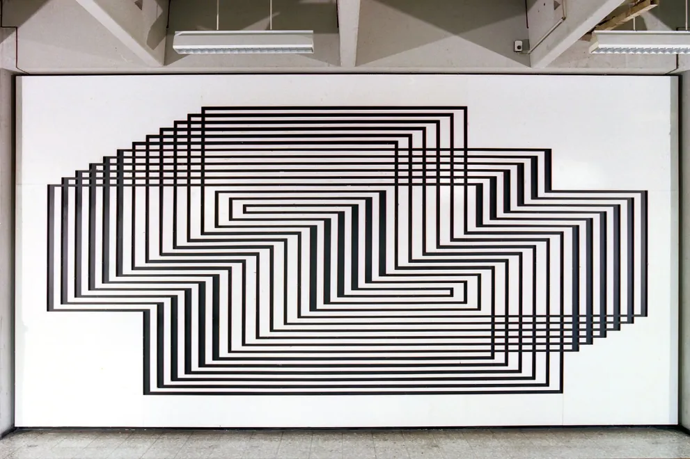 Kunstwerk Josef Albers, Ascension (Graphic Tectonics)