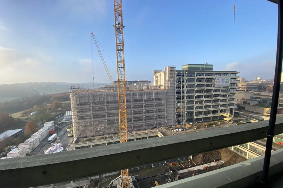 Blick aus NB 7