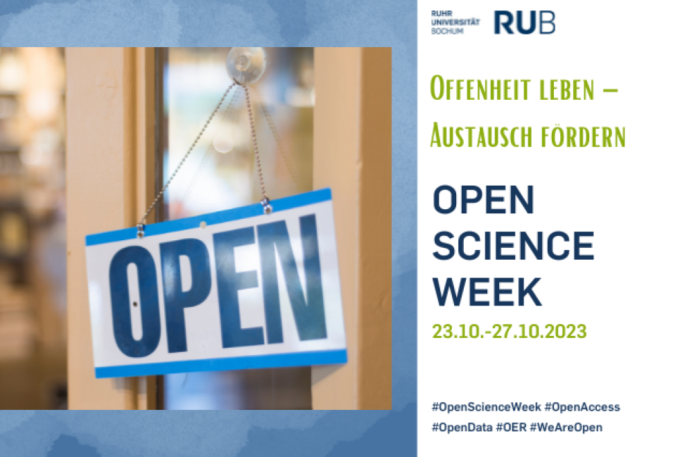 Programmübersicht Open Science Week