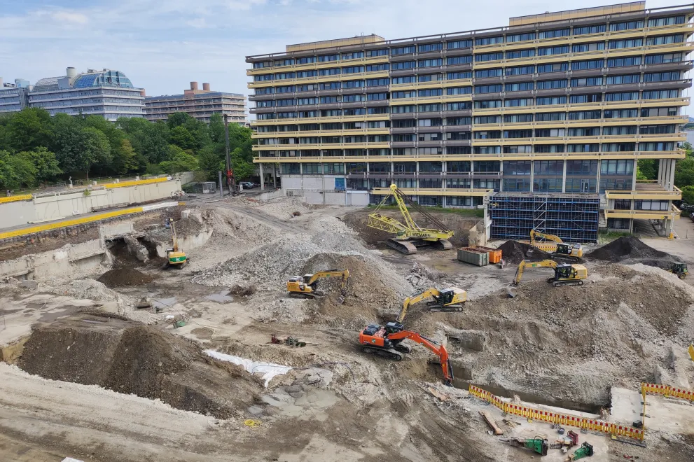 Bild Baugrube Stand 18.07.24