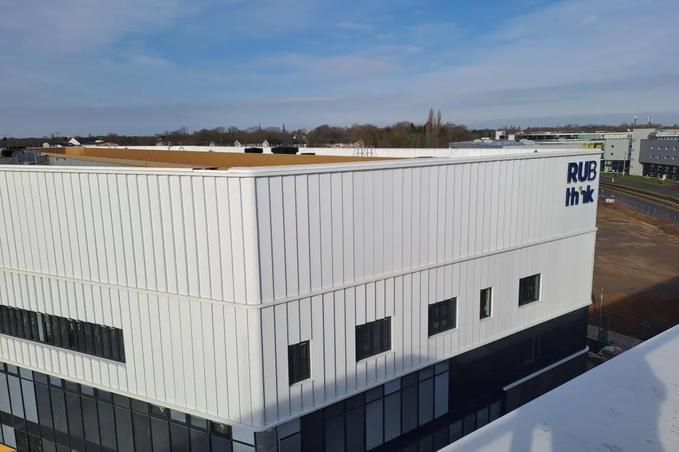 Baustelle Think Fassade