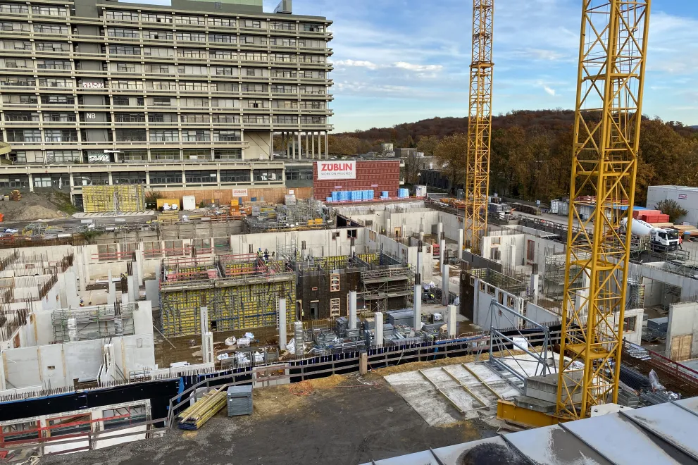 Südlicher Baustellenbereich E06 am 06.11.2025