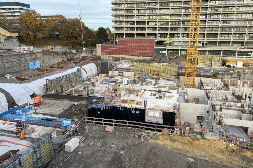 Nördlicher Baustellenbereich E05 am 06.11.2025